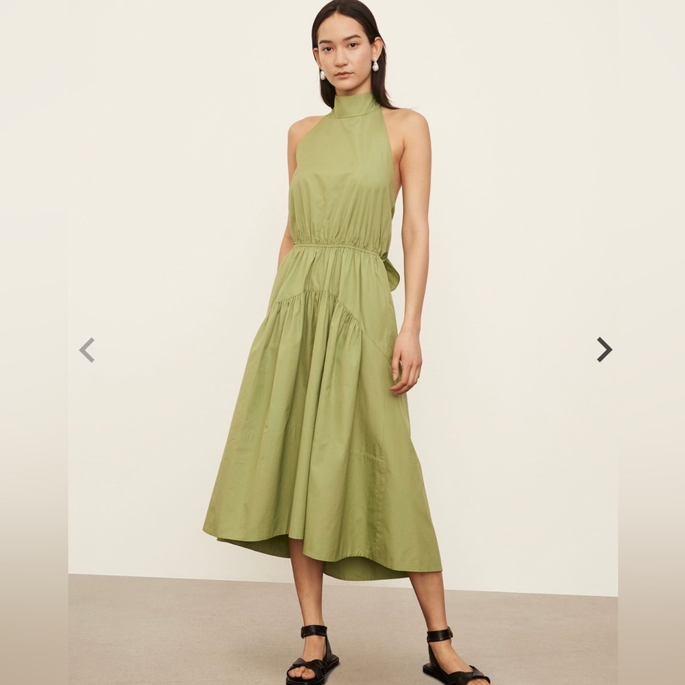 VINCE MEDIUM HALTER DRESS